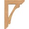 Ekena Millwork Legacy Slat Smooth Bracket w/ Offset Brace, Western Red Cedar, 7 1/2"W x 28"D x 40"H BKT0806X28X40LEC06SWR - alternate 2